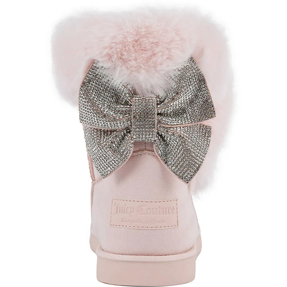 Krazey Kute Womens Faux Fur Faux Leather Booties