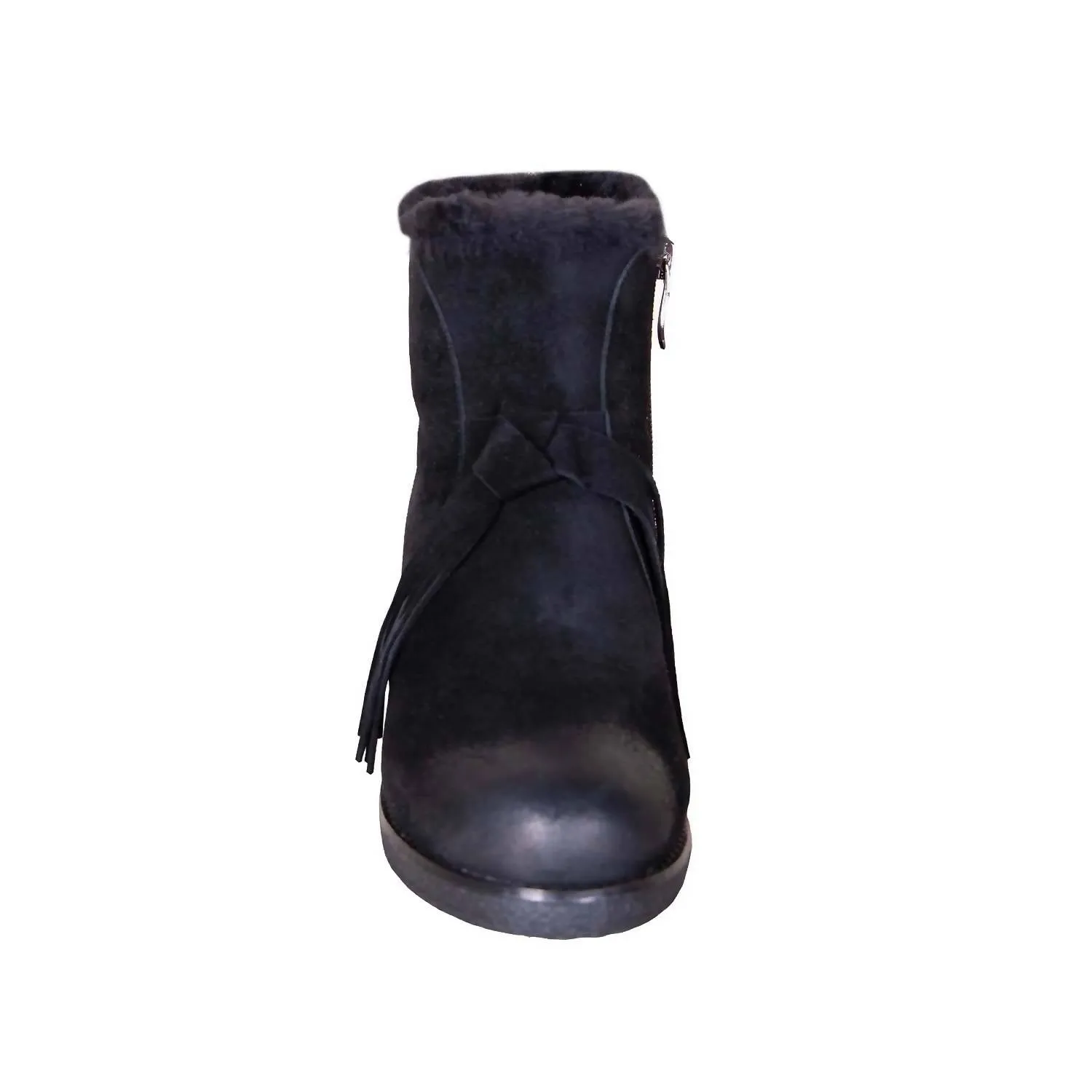 Ladies Madison Sheepskin Boot In Black