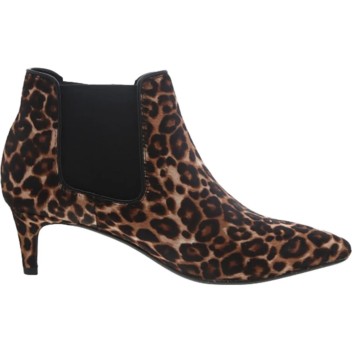 Laina55 Boot2 Womens Calf Hair Pointed Toe Ankle Boots