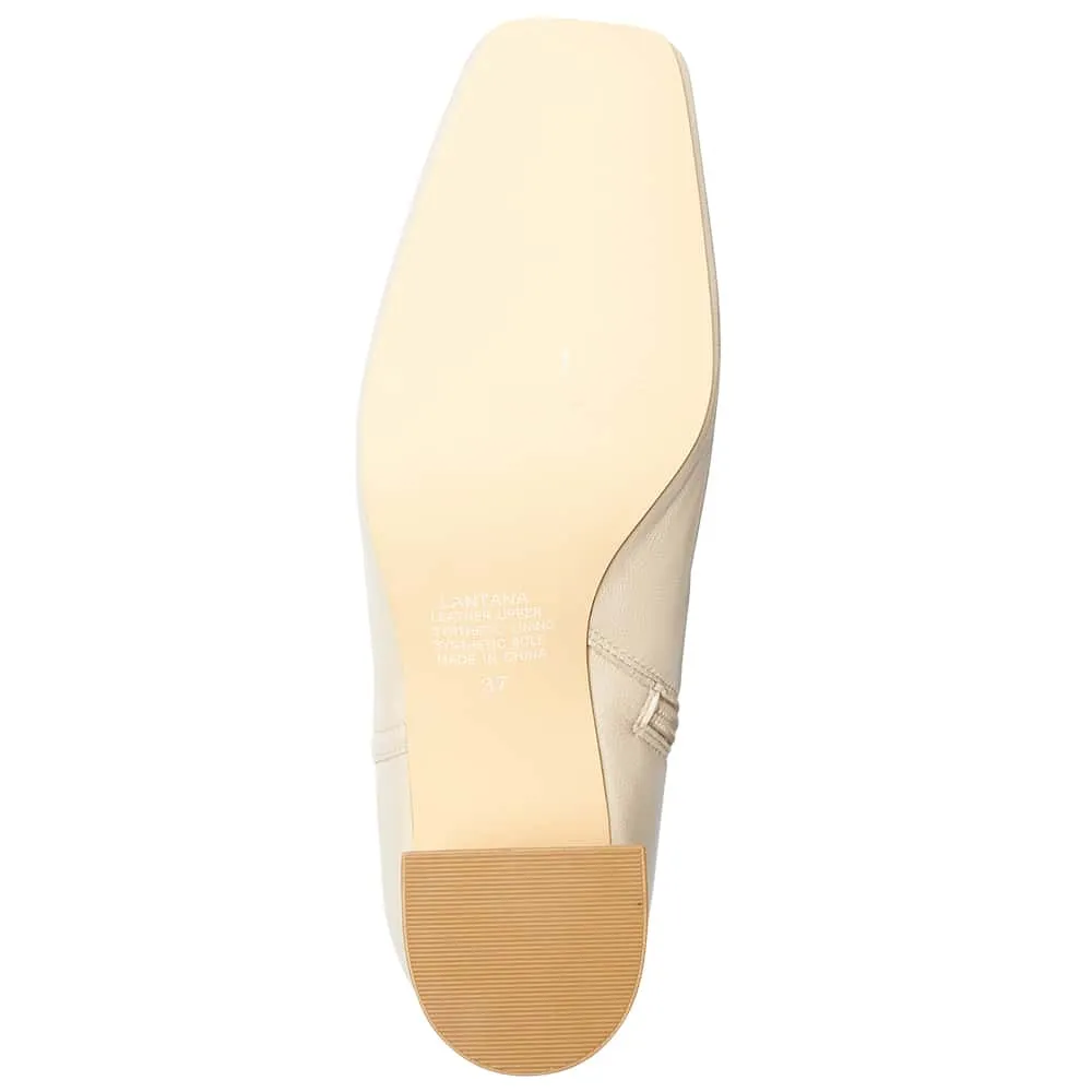 Lantana Boot in Bone Leather