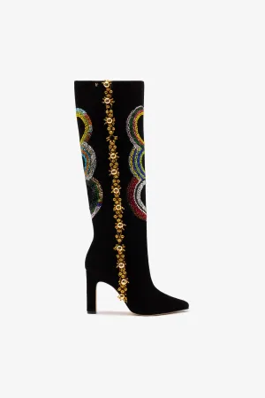 Larroud x Libertine Boot In Sonia Crystal