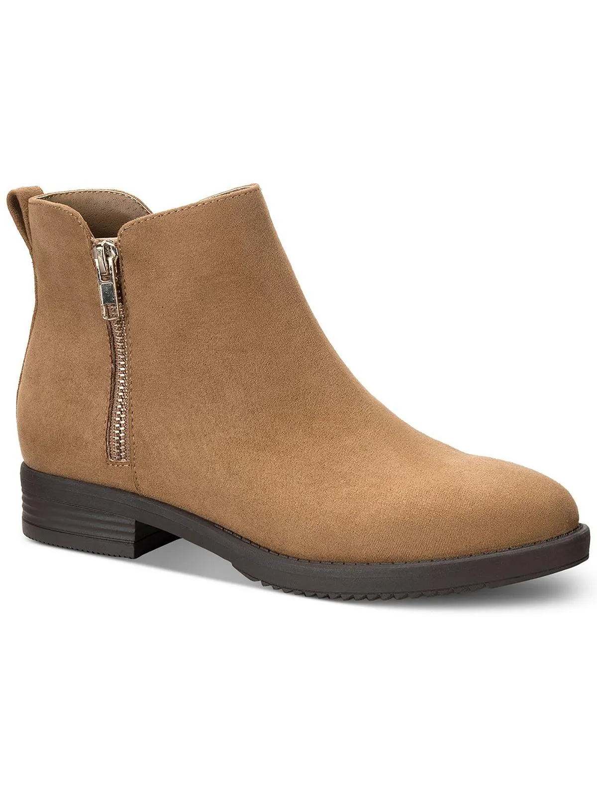 Laylaa Womens Comfort Insole Faux Suede Ankle Boots