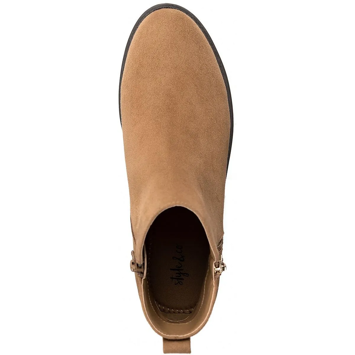 Laylaa Womens Comfort Insole Faux Suede Ankle Boots