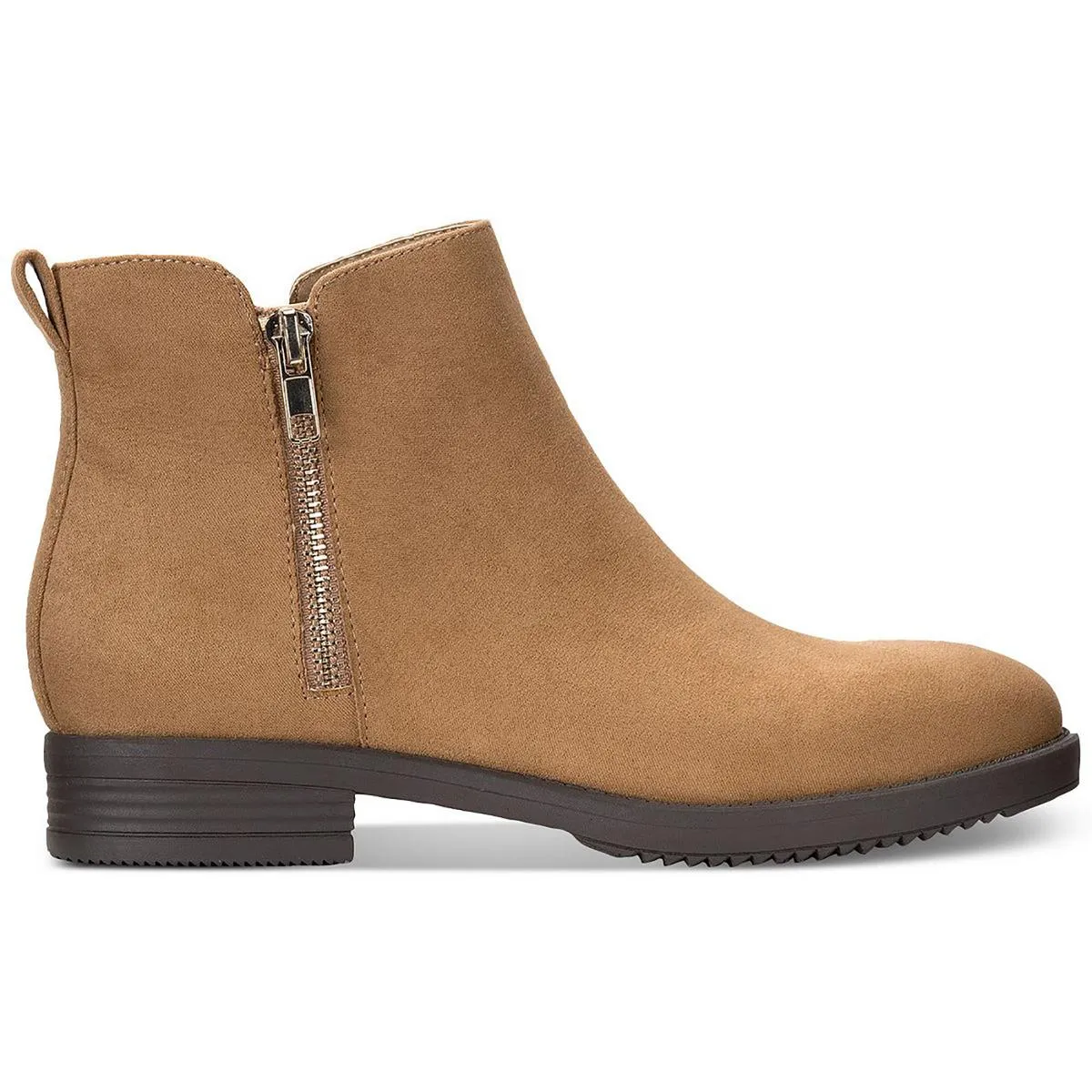 Laylaa Womens Comfort Insole Faux Suede Ankle Boots