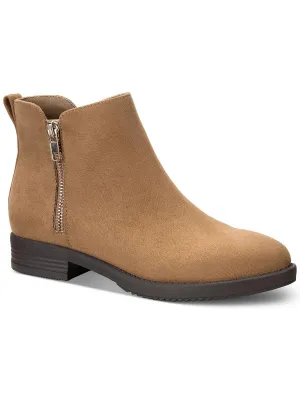 Laylaa Womens Comfort Insole Faux Suede Ankle Boots