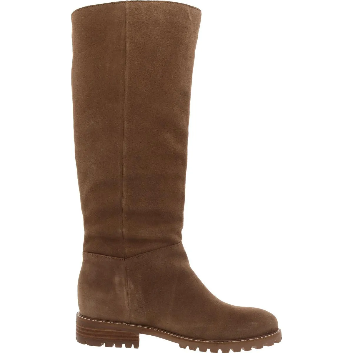Leary Womens Suede Tall Knee-High Boots