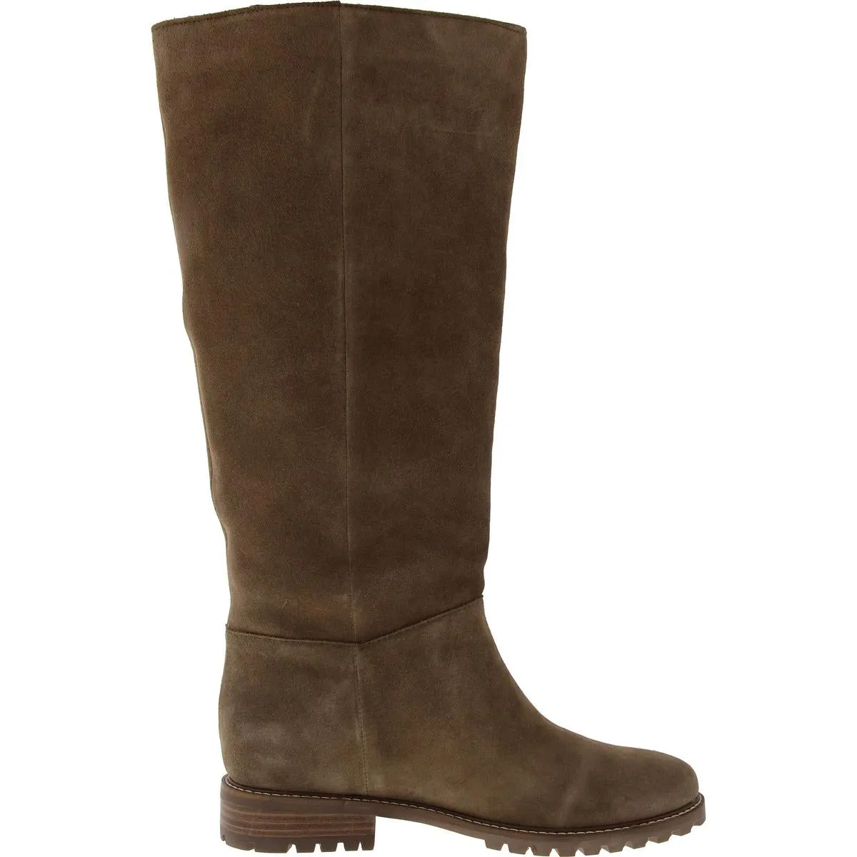 Leary Womens Suede Tall Knee-High Boots