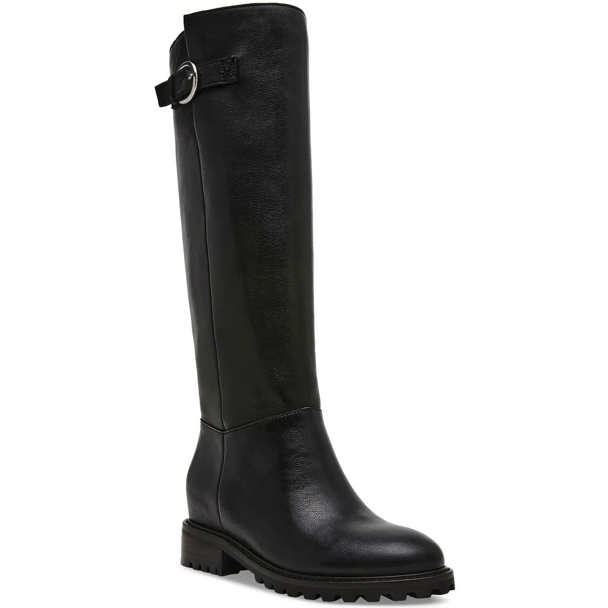 Leary Womens Suede Tall Knee-High Boots