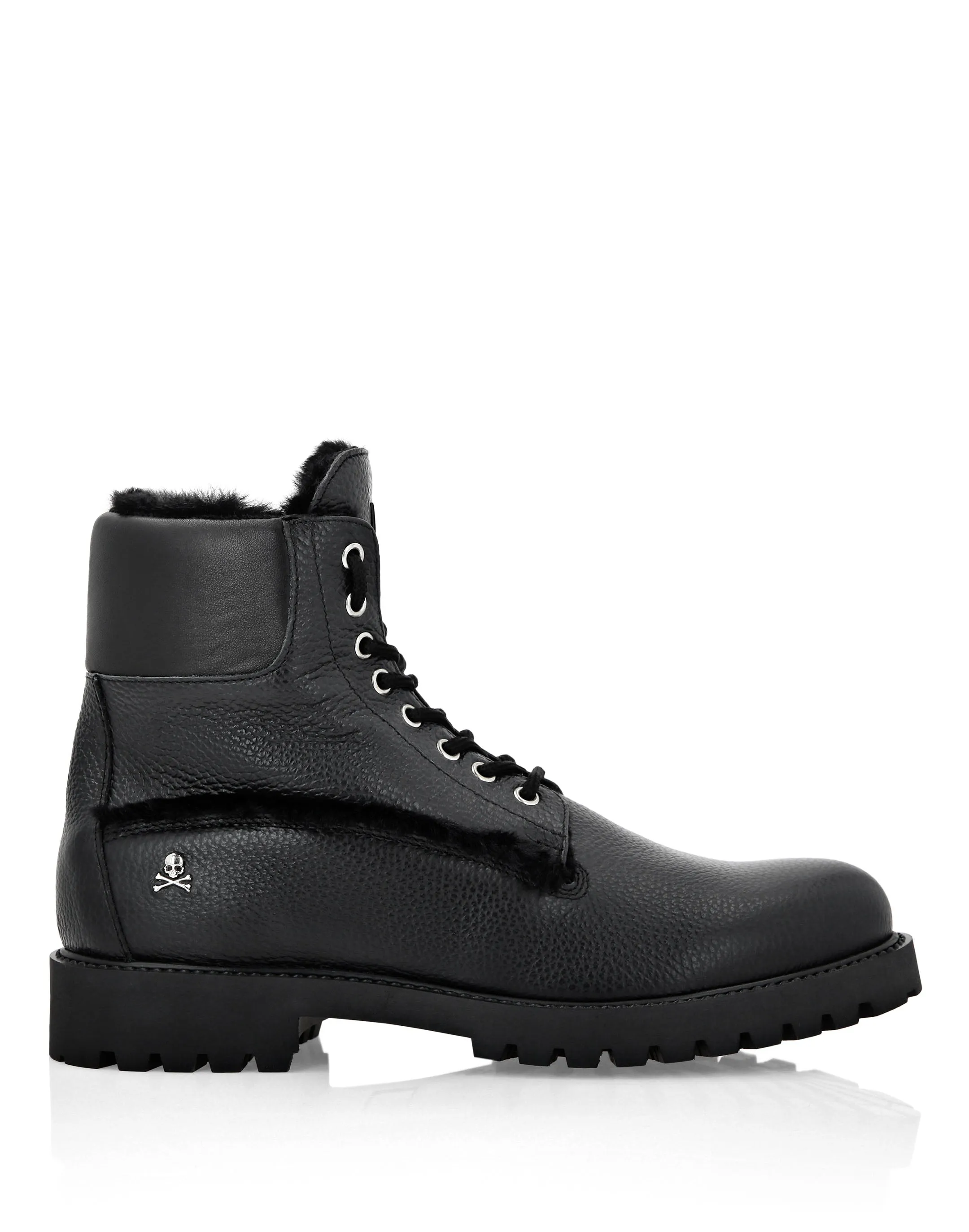 Leather Boots with shearling inside The Hunter