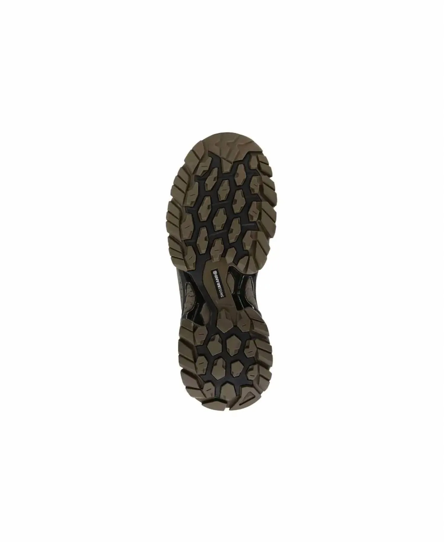 Leather Hiking Boot In Brown