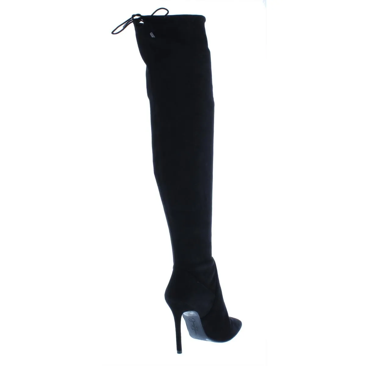 Lessy Womens Pointed Toe Over-The-Knee Boots