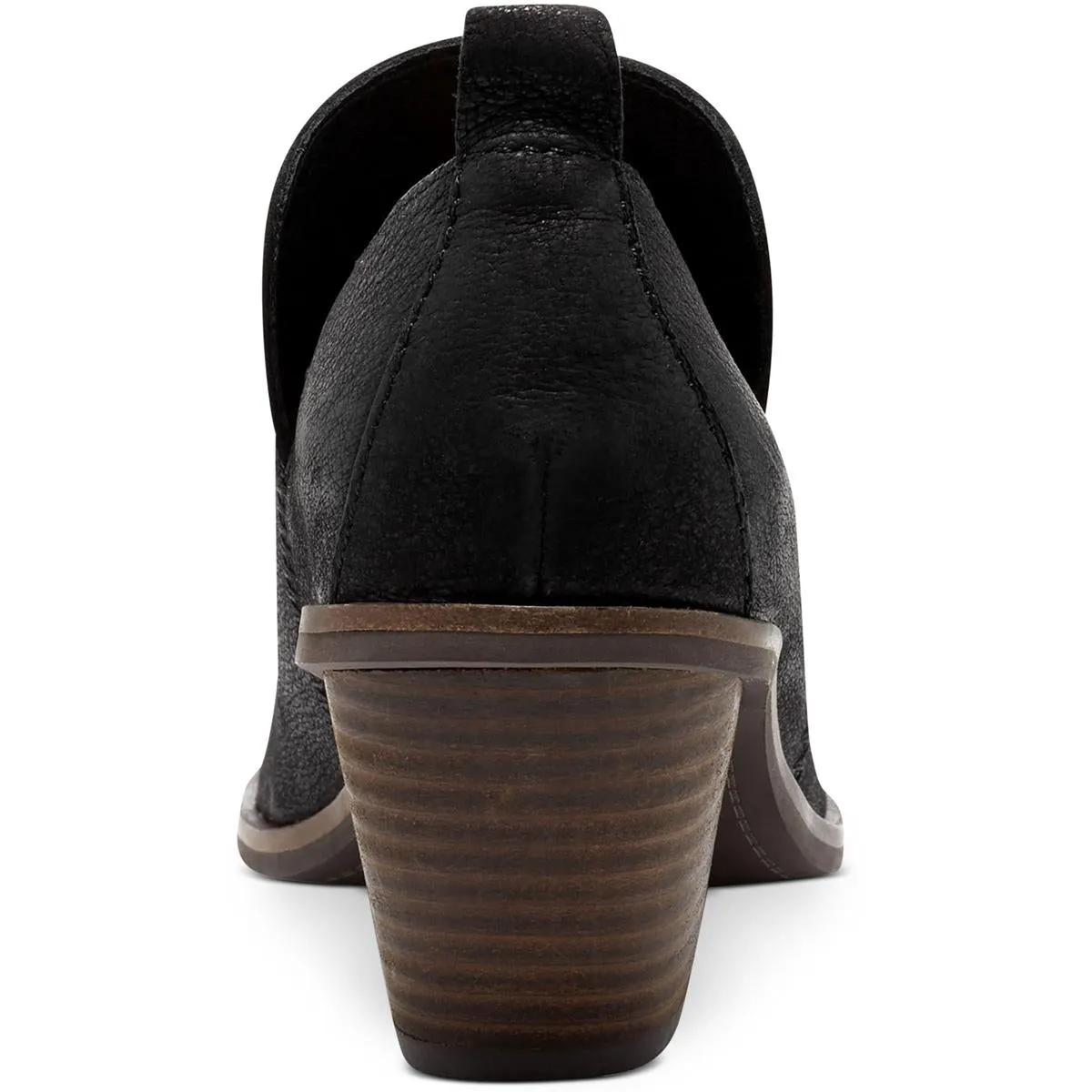 LK Victorey Womens Leather Almond Toe Shooties