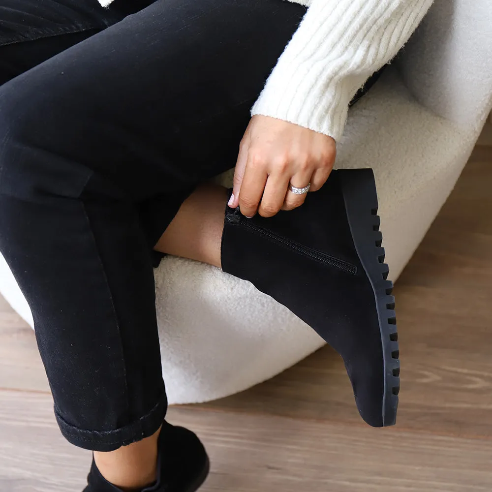 LOMHUS Black Nubuck