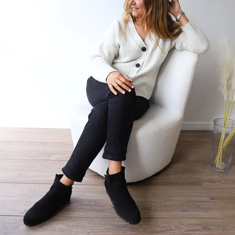 LOMHUS Black Nubuck