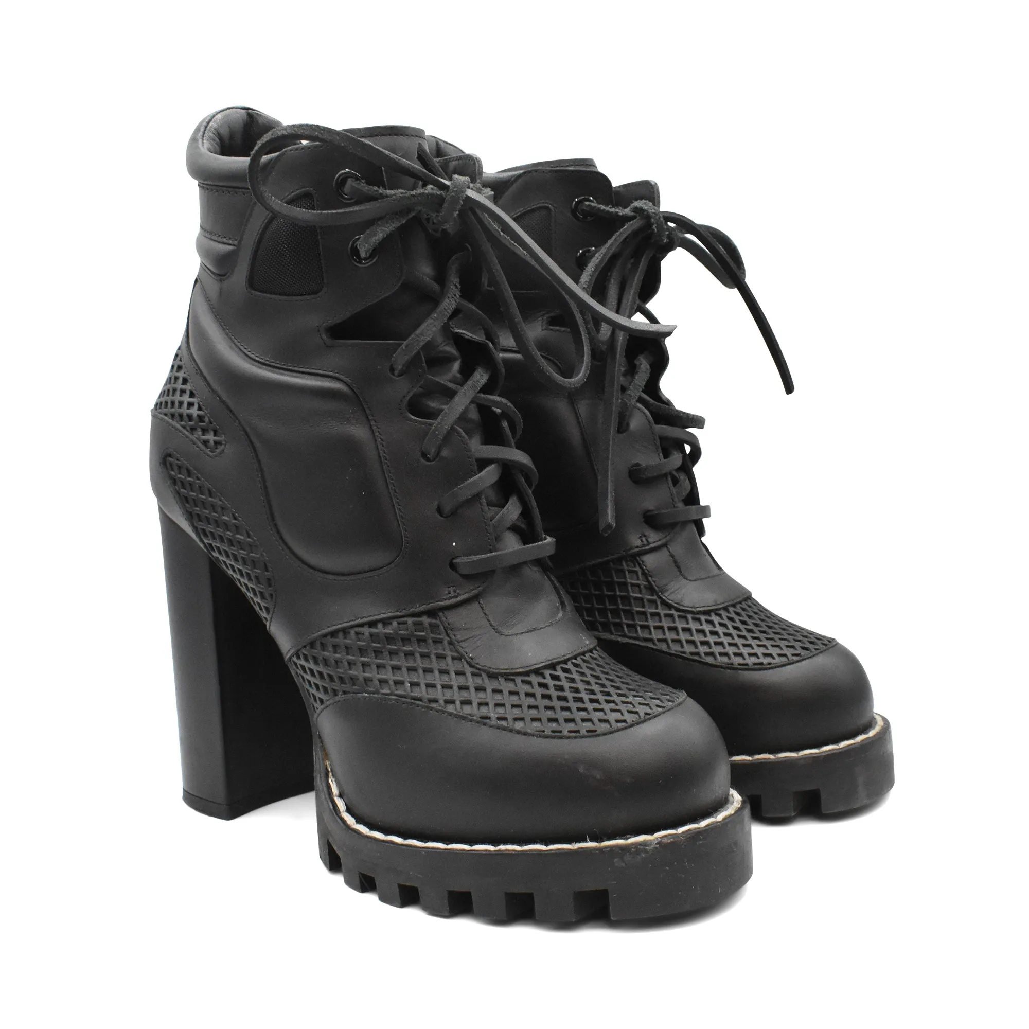 Louis Vuitton 'Digital Gate' Booties - Women's 37