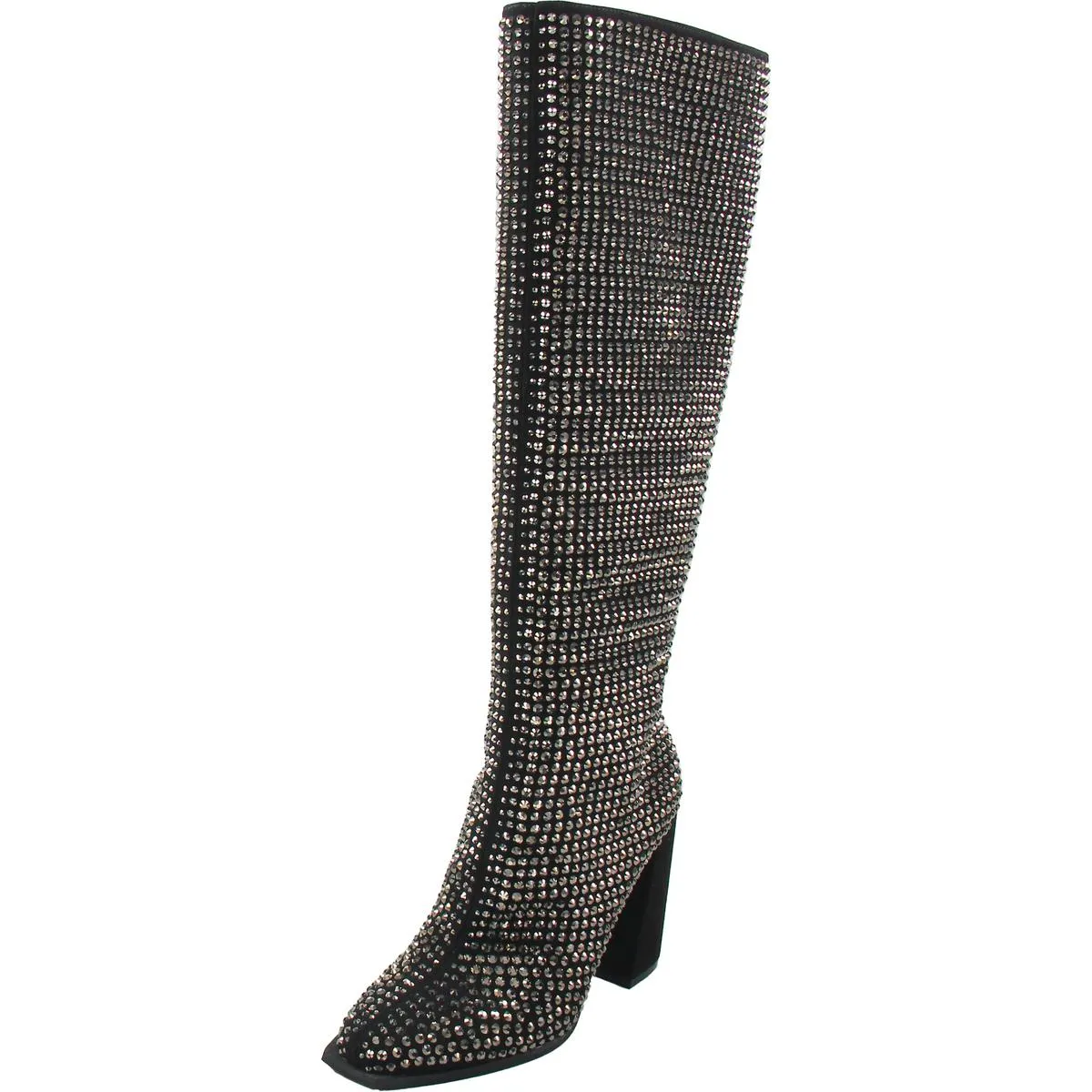 LOVELLY Womens Pull On Pointed TOe Knee-High Boots