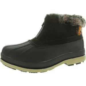 Lumi Womens Faux Fur Suede Winter & Snow Boots