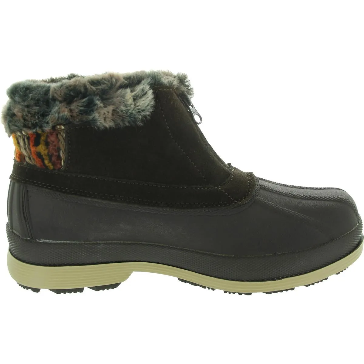 Lumi Womens Faux Fur Suede Winter & Snow Boots