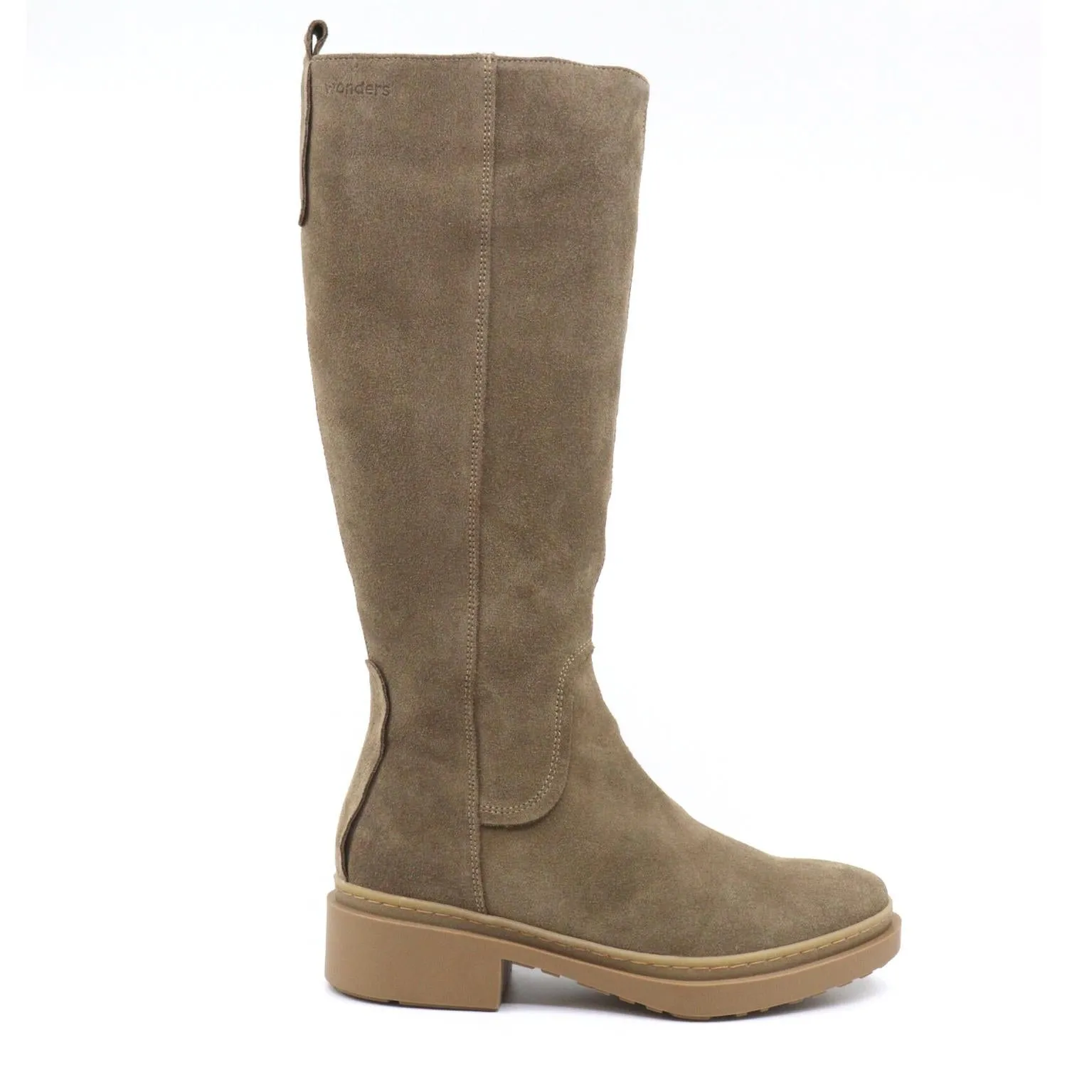 Luxe Calf High Boot In Topo