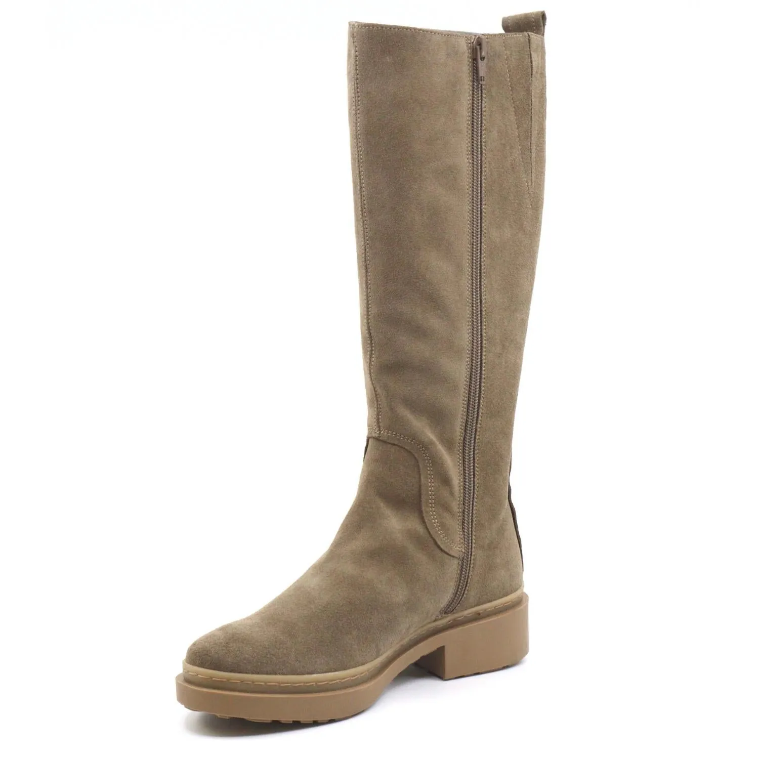 Luxe Calf High Boot In Topo