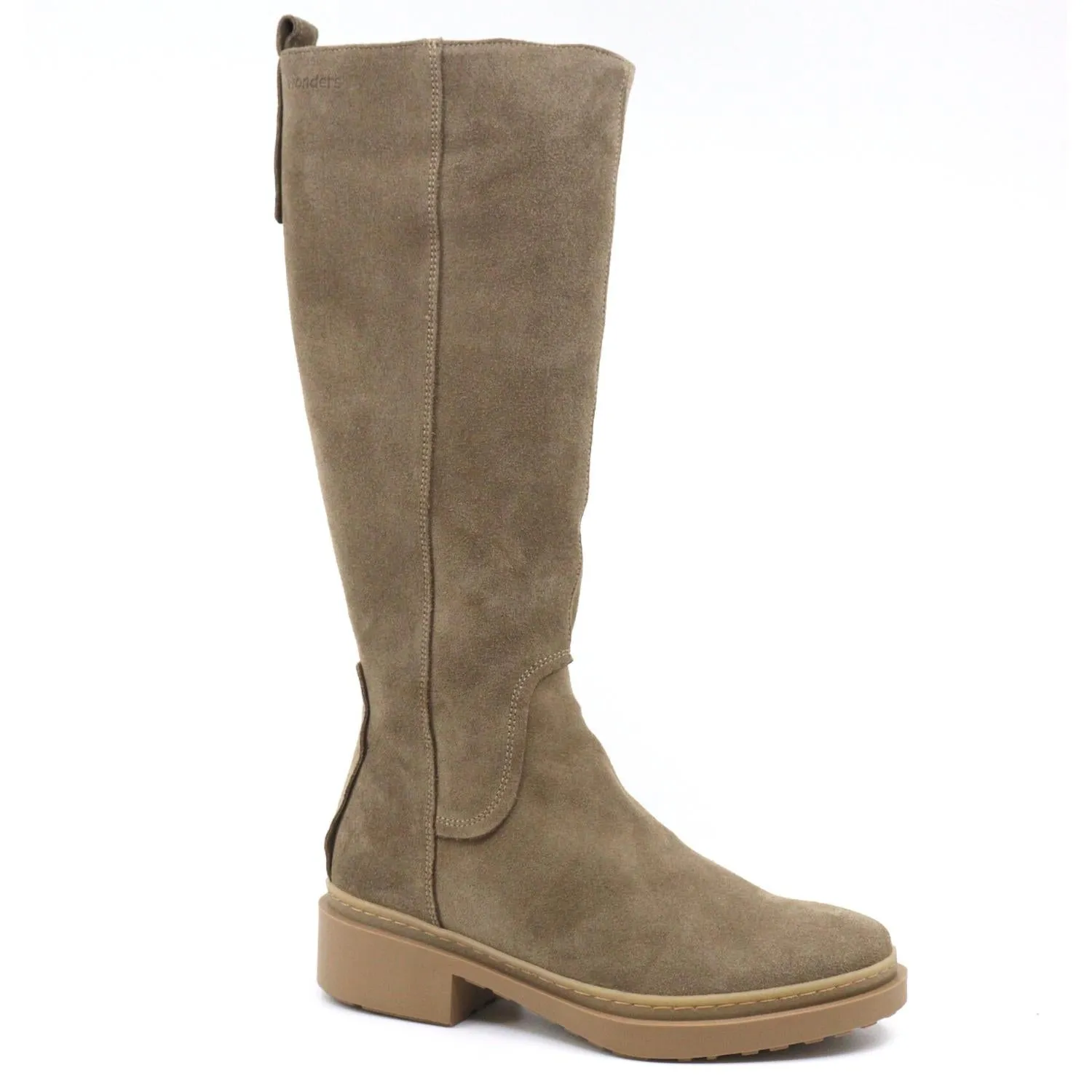 Luxe Calf High Boot In Topo