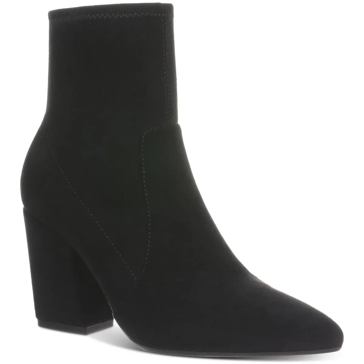 Lydiaa Womens Block Heel Man Made Mid-Calf Boots