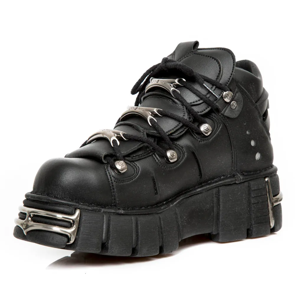 M-106-VS1 Vegan Leather Gothic Boots