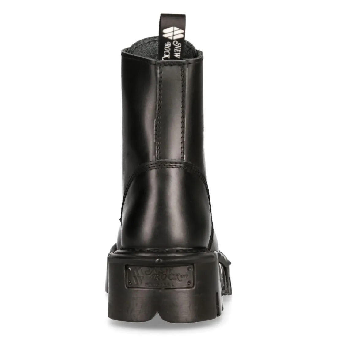M-MILI084N-S Leather Platform Boots