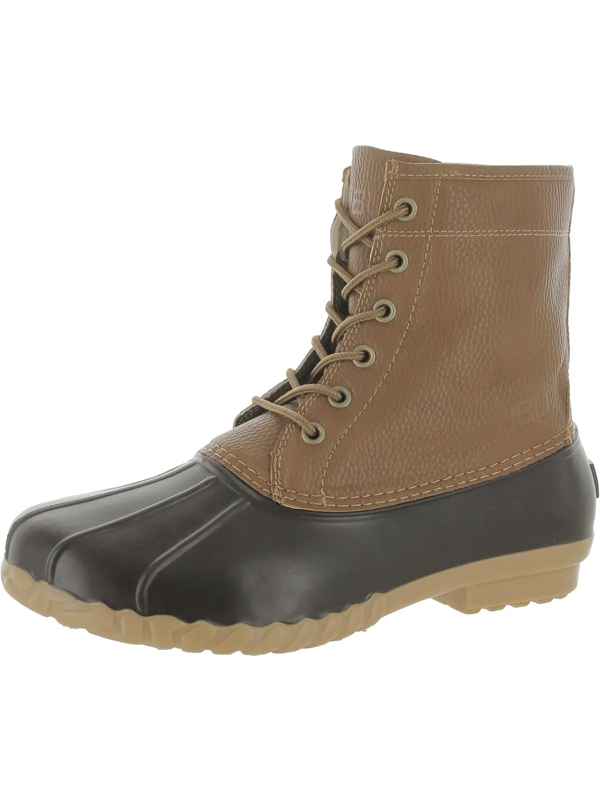 Maine Mens Faux Fur Lace-Up Winter & Snow Boots