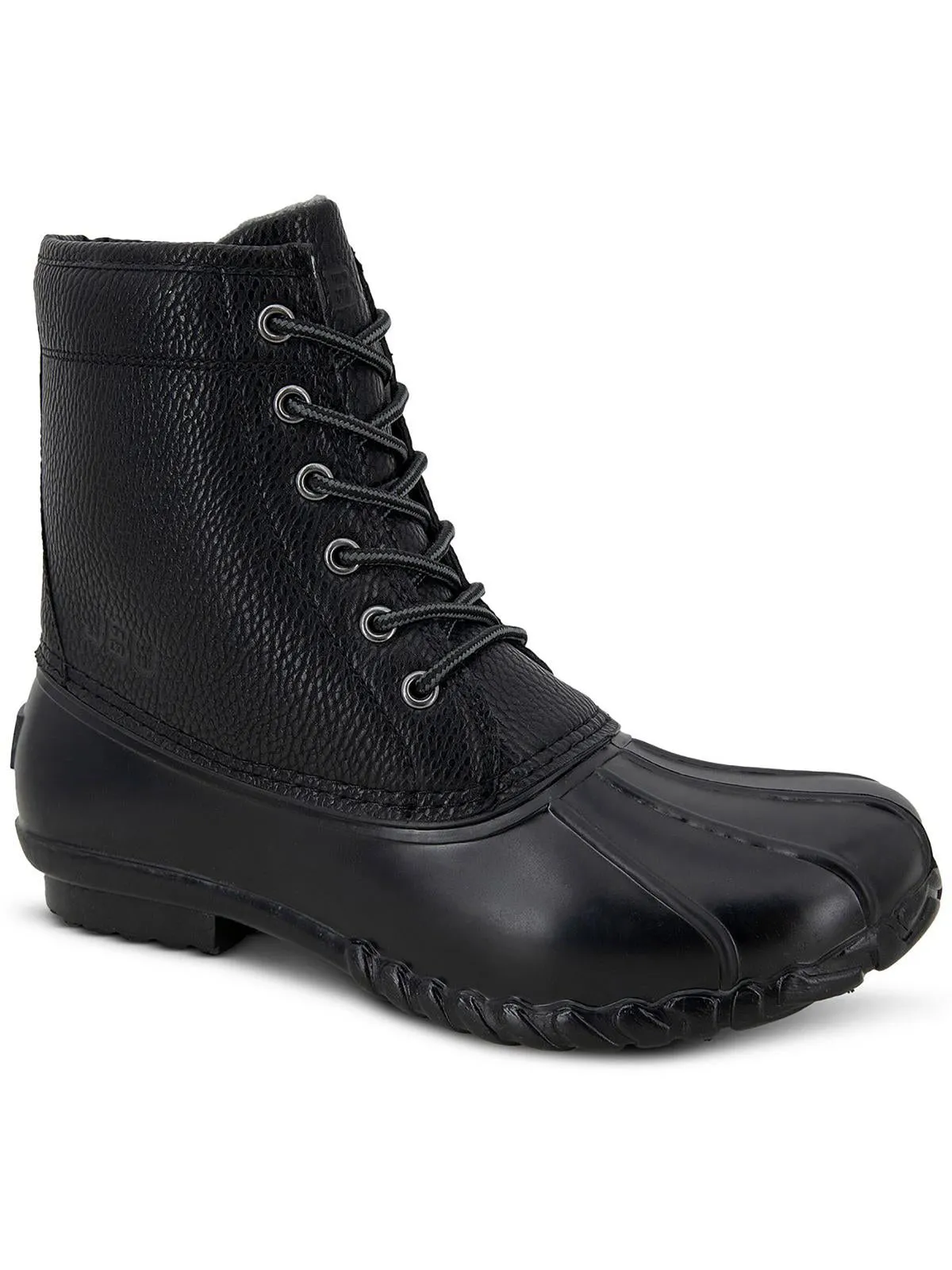 Maine Mens Faux Fur Lace-Up Winter & Snow Boots