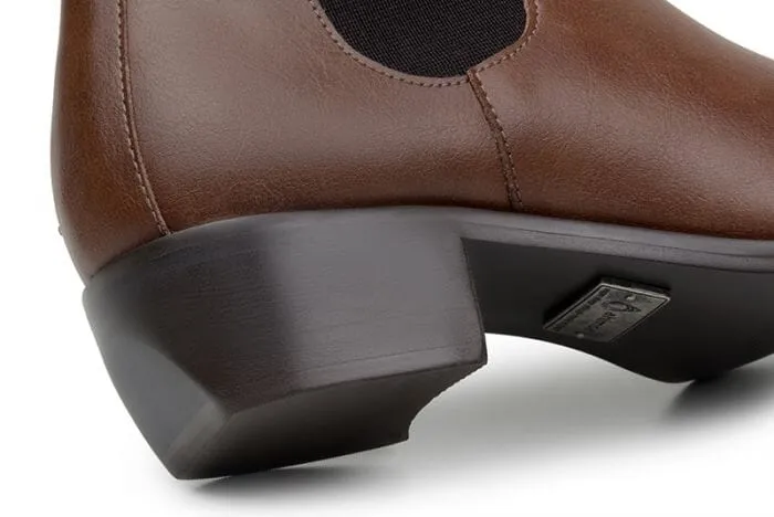 'Marcela II Women's Vegan Chelsea Boot by Ahimsa - Cognac