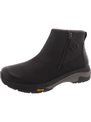 MARGO Womens Leather Round toe Ankle Boots