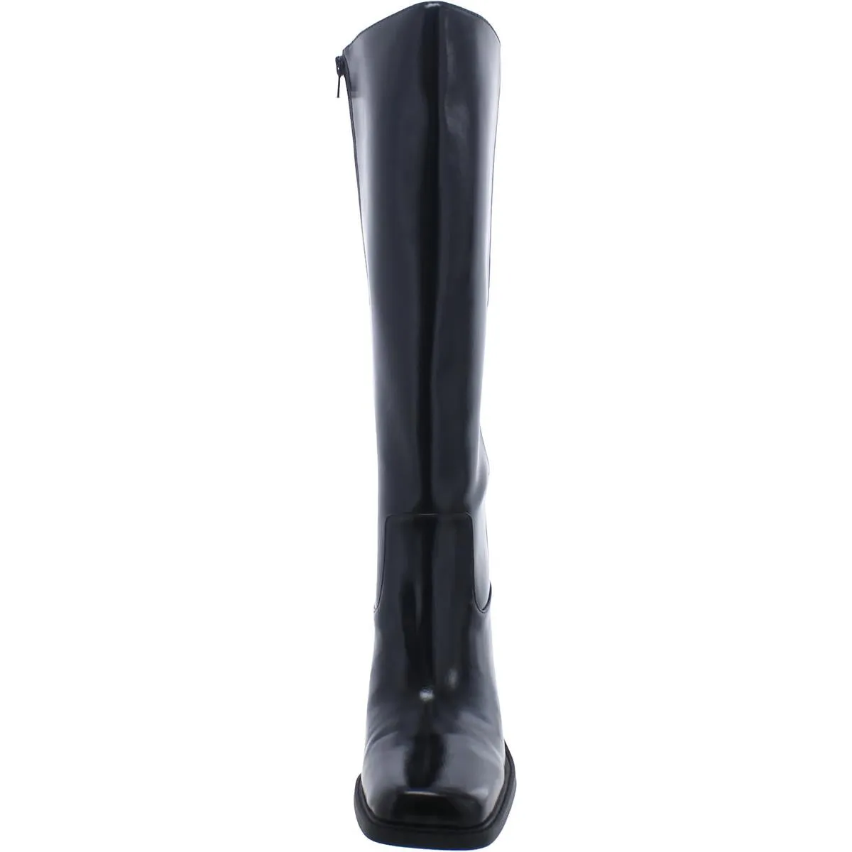 Mariah Womens Square Toe Zipper Knee-High Boots