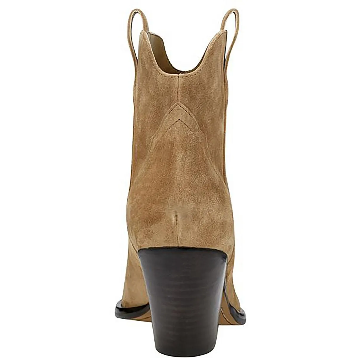 Marlie Womens Solid Faux Suede Ankle Boots