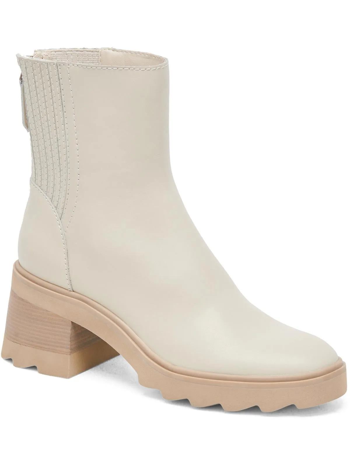 Martey H2O Womens Leather Lugged Booties