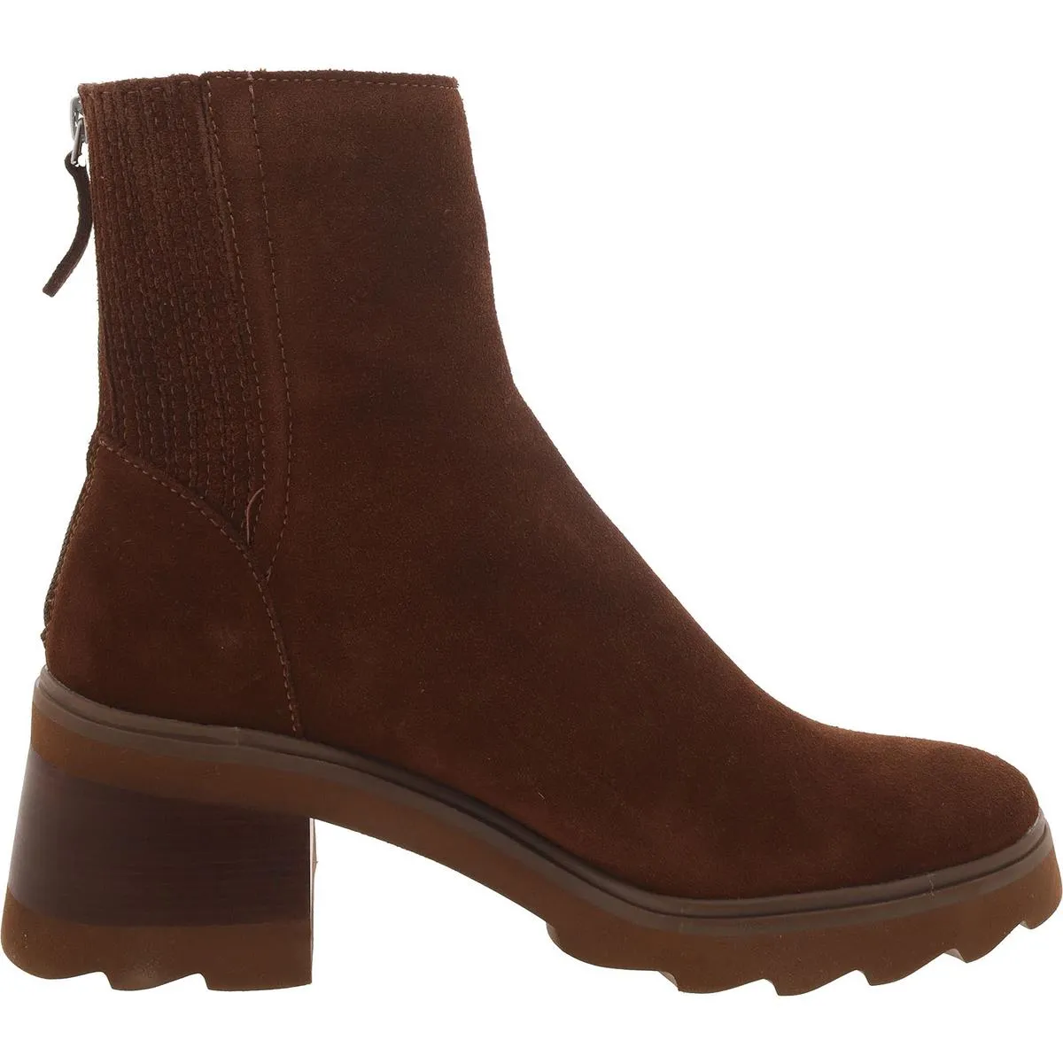 Martey H2O Womens Leather Lugged Booties