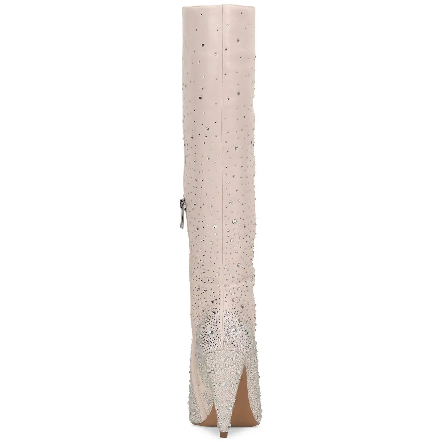 Maryeli Embellished Dress Boots In Chalk