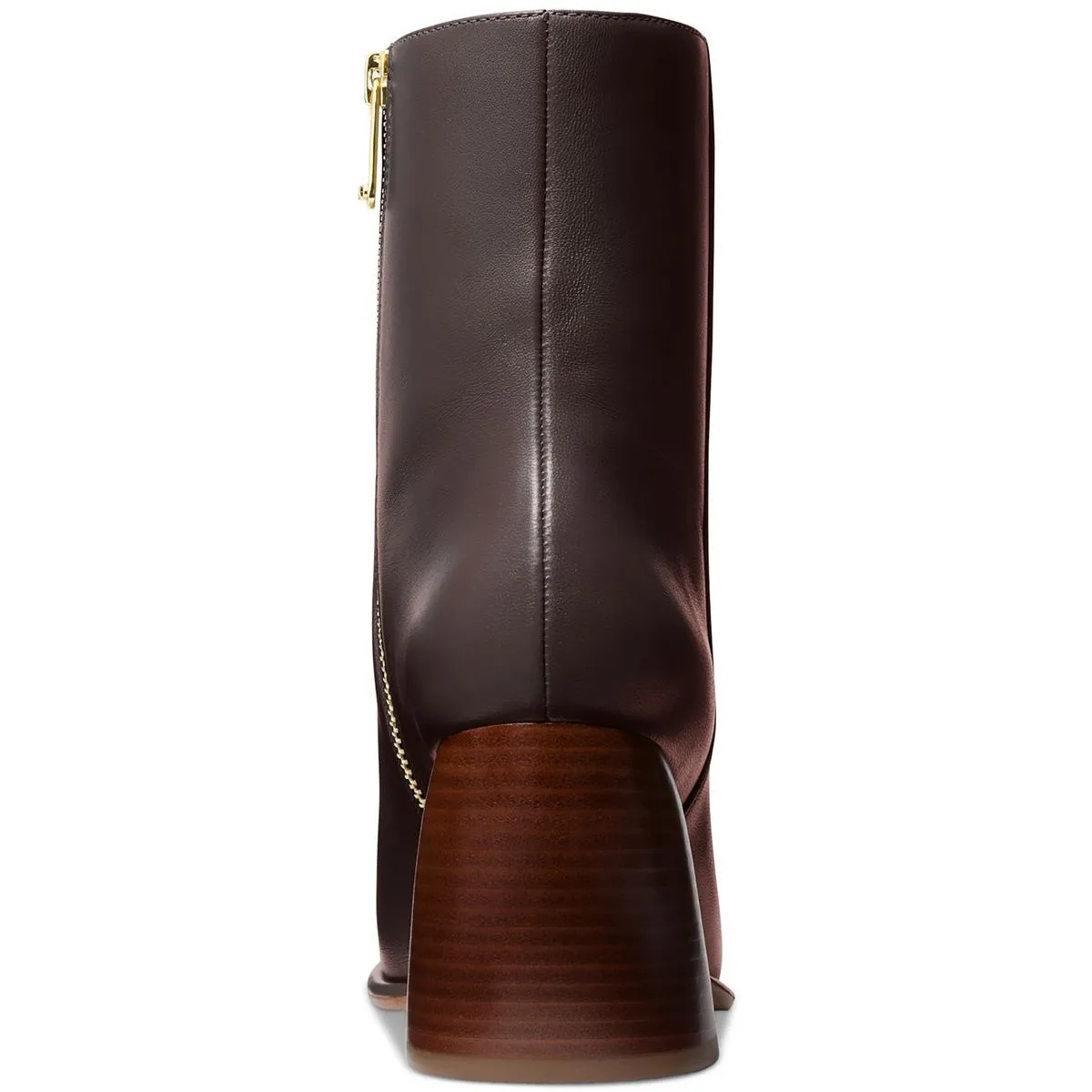 maude Womens Zip Up Slip On Ankle Boots