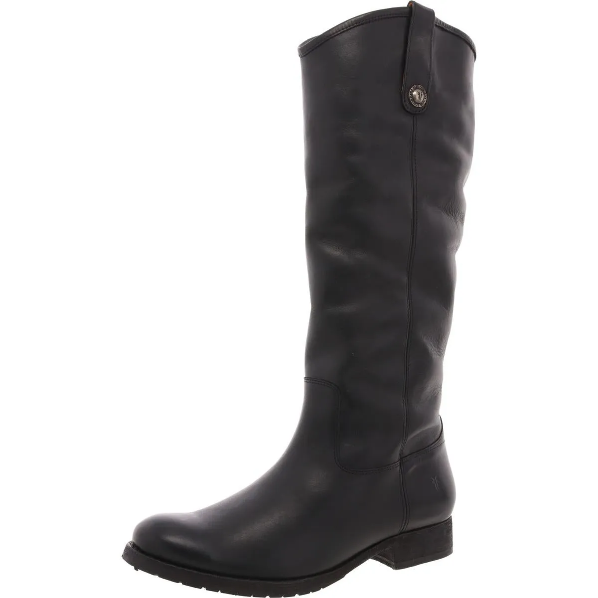 Melissa Button Womens Leather Pull On Cowboy, Western Boots