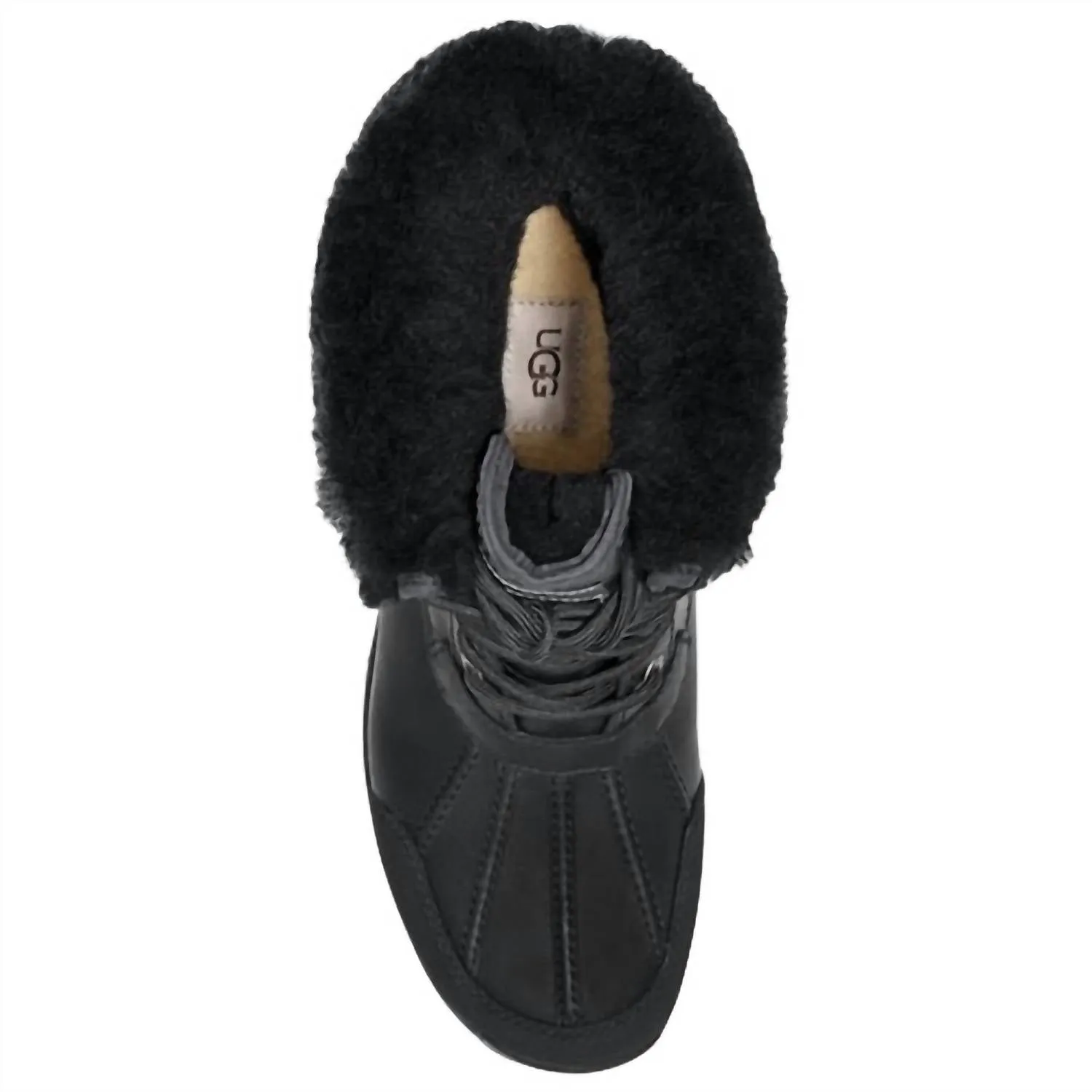 Men Butte Waterproof Cold Weather Boots In Black