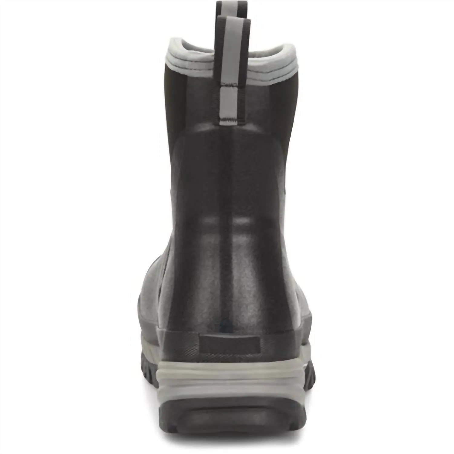 Men's 7" Mud Jumper Slip On Rubber Boots In Black