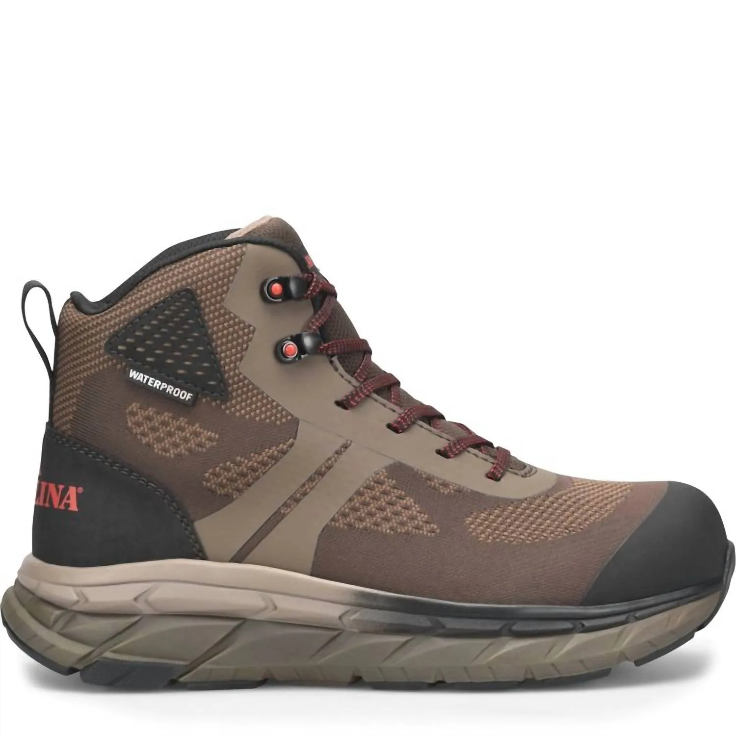 Men's Align Voltrex Hi 6" Waterproof Work Boots In Brown