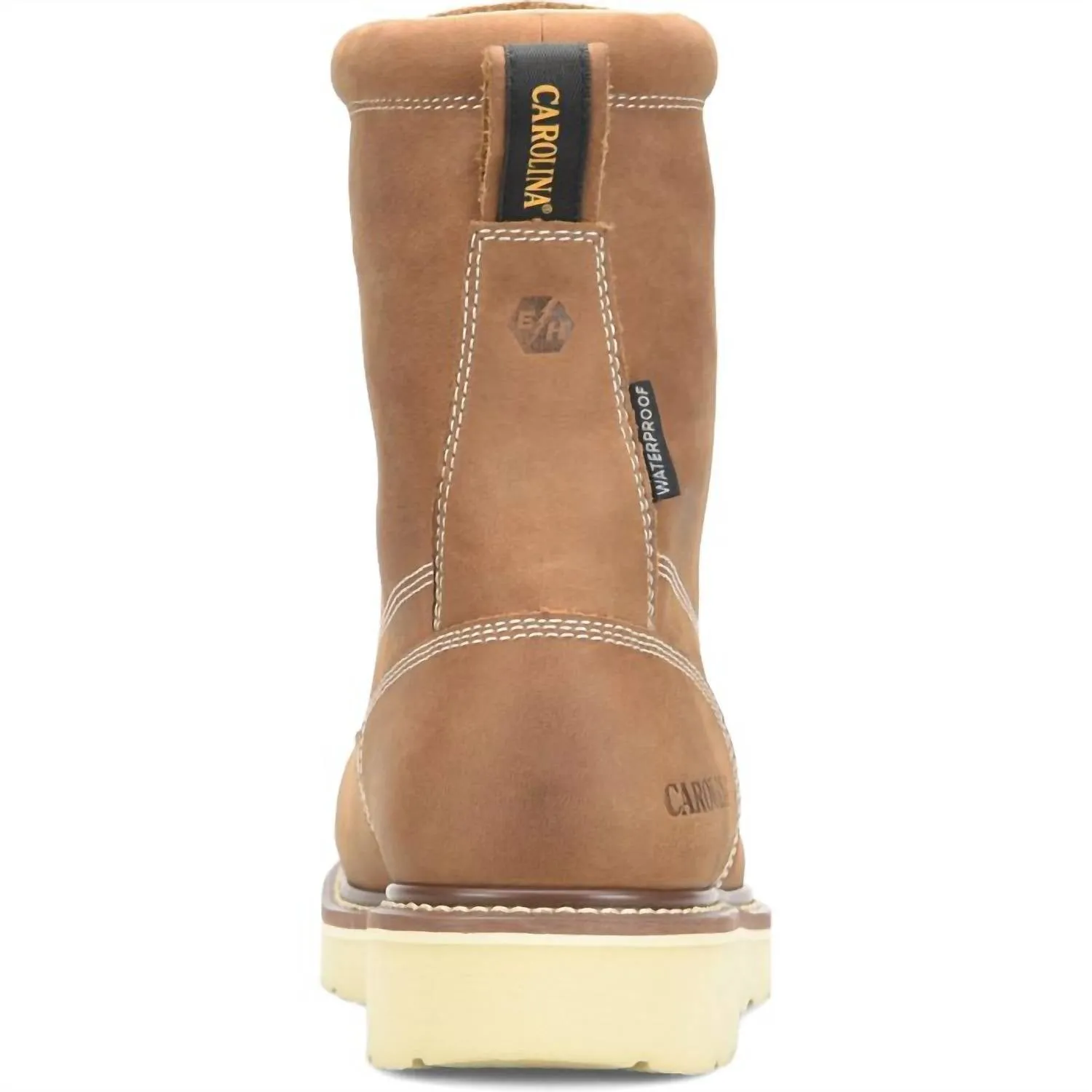 Men's Amp 8" Composite Toe Work Boots In Brown
