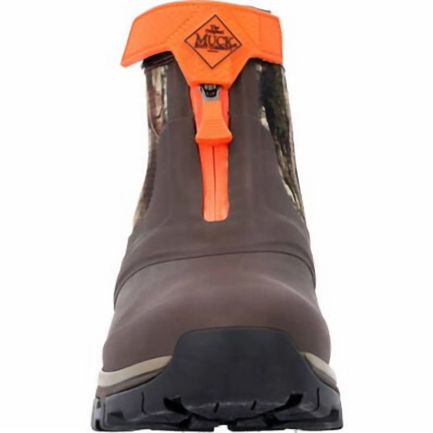 Men's Apex Mid Zip Ankle Boots In Brown/mossy Oak