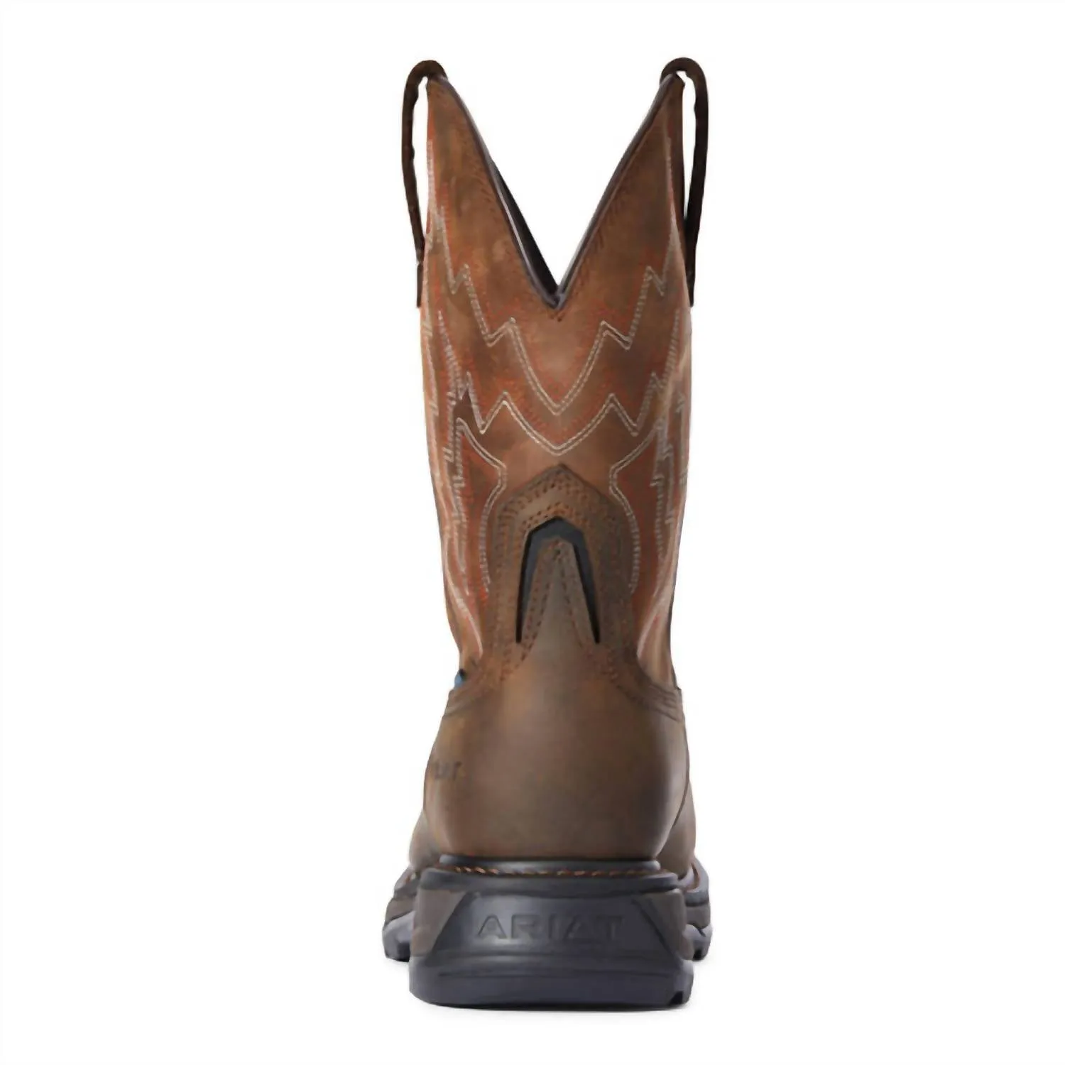 Men's Big Rig H2O Work Boots In Dark Brown