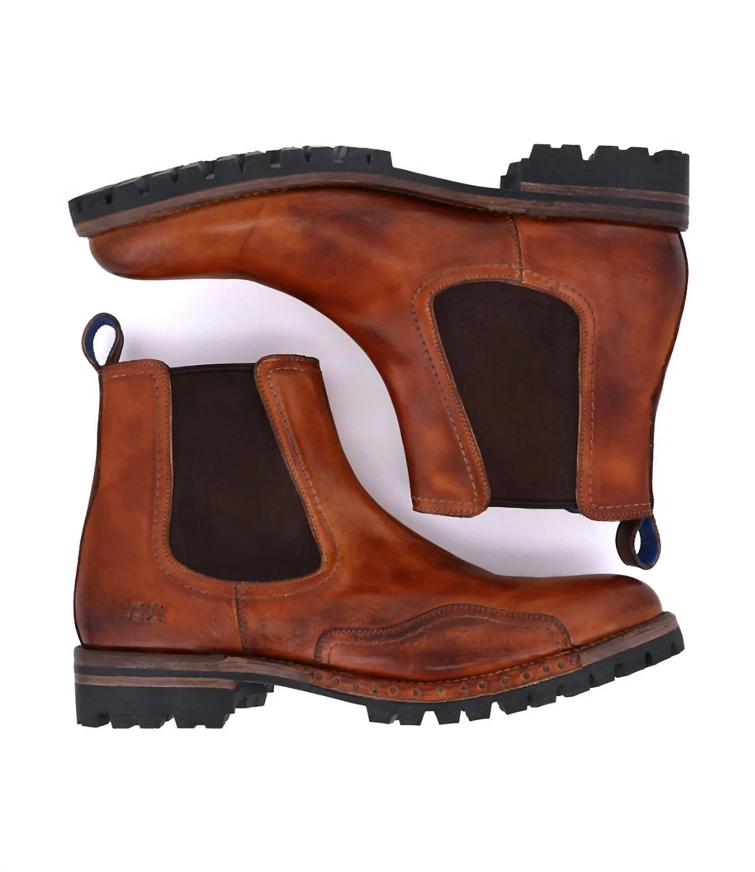 Men's Brady Trek Boot In Cognac Rustic