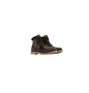 Men's Carson Moc Waterproof Fashion Boots In Blackened Brown, Khaki Ii