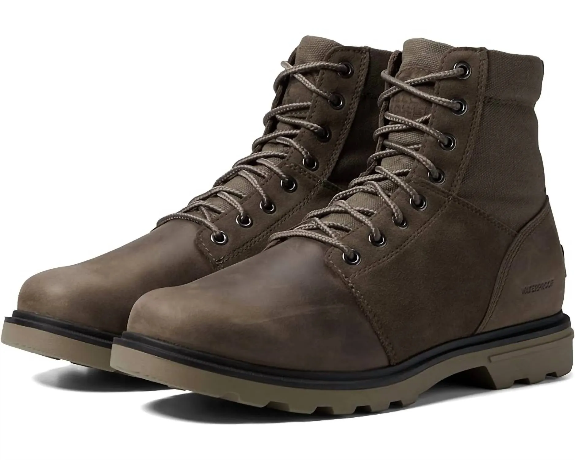 Men's Carson Six Waterproof Fashion Boots In Major, Wet Sand