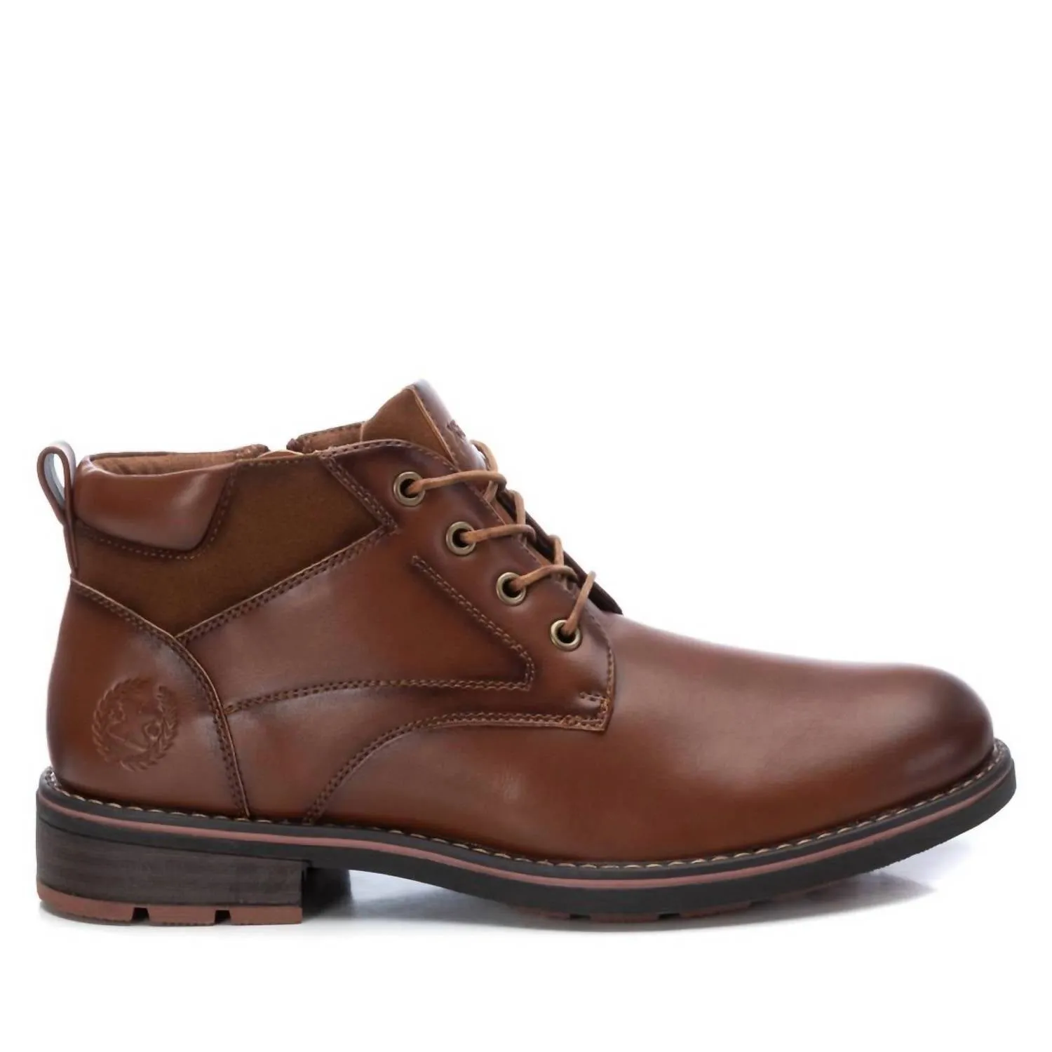 Men's Casual Ankle Boots In Brown