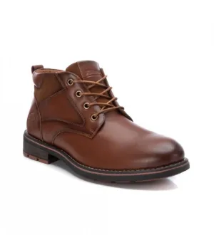 Men's Casual Ankle Boots In Brown